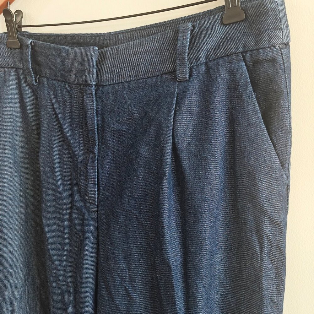 TALBOTS Weston Wide Leg Trouser Jeans - Picture 5 of 11